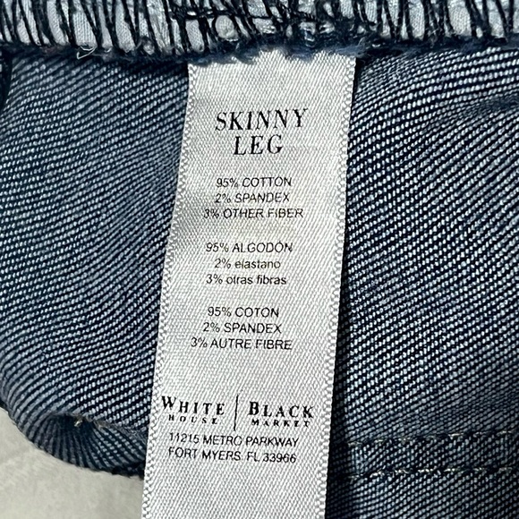 White House Black Market skinny leg Jeans - Picture 5 of 8